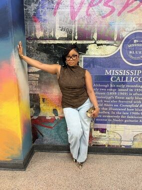 Faux Leather Asymmetrical Top